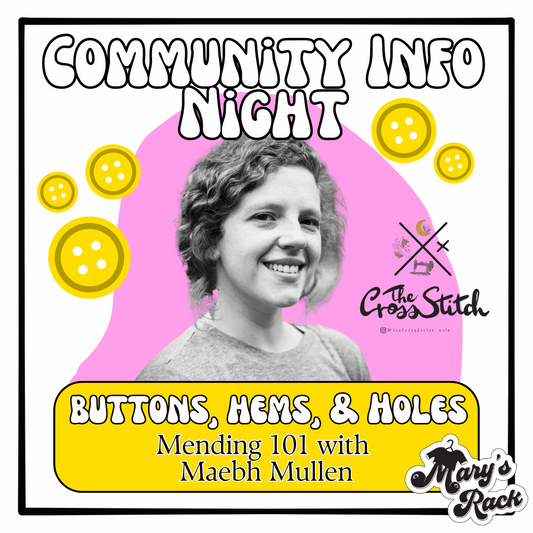 Buttons, Hems, and Holes: Mending 101