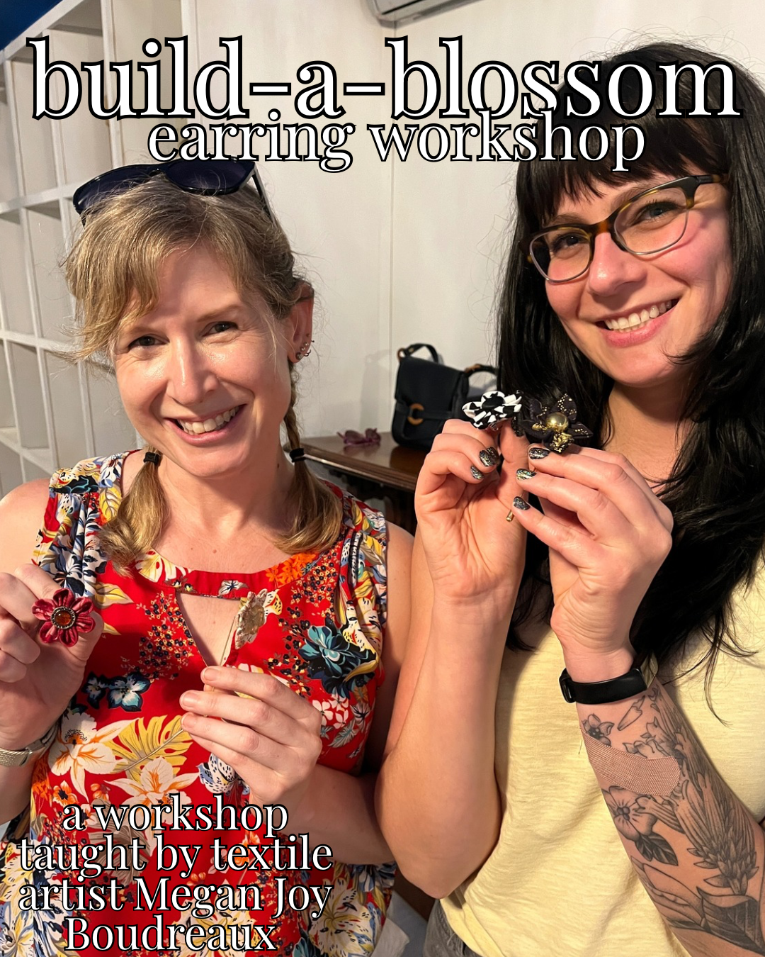 Blossom earring Workshop admission